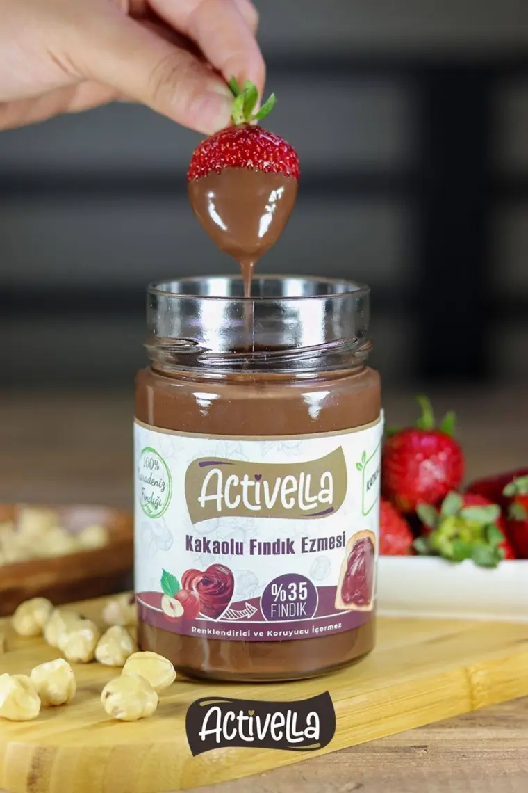 Activella Kakaolu Fındık Ezmesi 330GR %35 Fındıklı
