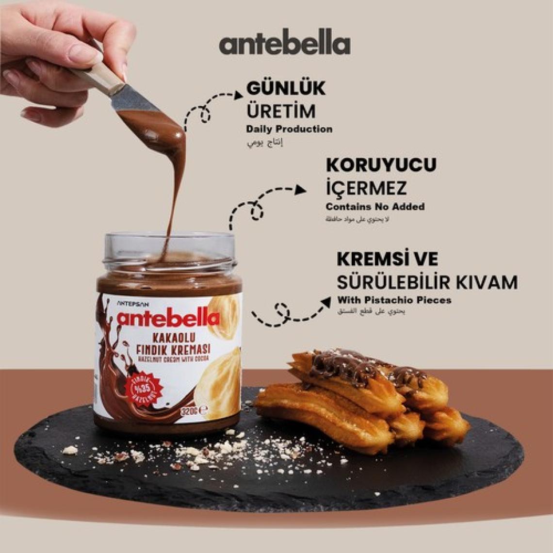 Antebella Kakaolu Fındık Kreması 320  g