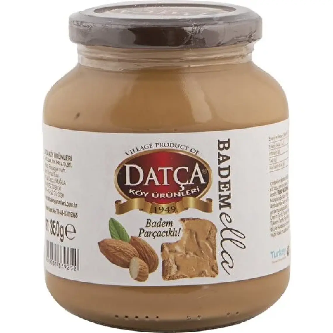Datça Köy Ürünleri Bademella Parçacıklı Badem Ezmesi 350 gr