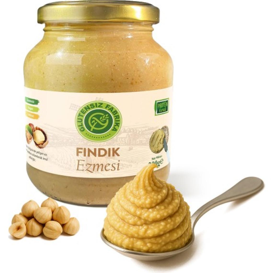 Glutensiz Fabrika Glütensiz %100 Fındık Ezmesi 300 g