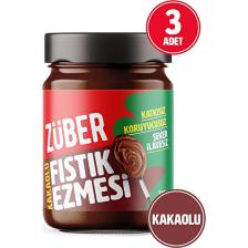 Züber Kakaolu Fıstık Ezmesi 315 gr x 3 Adet