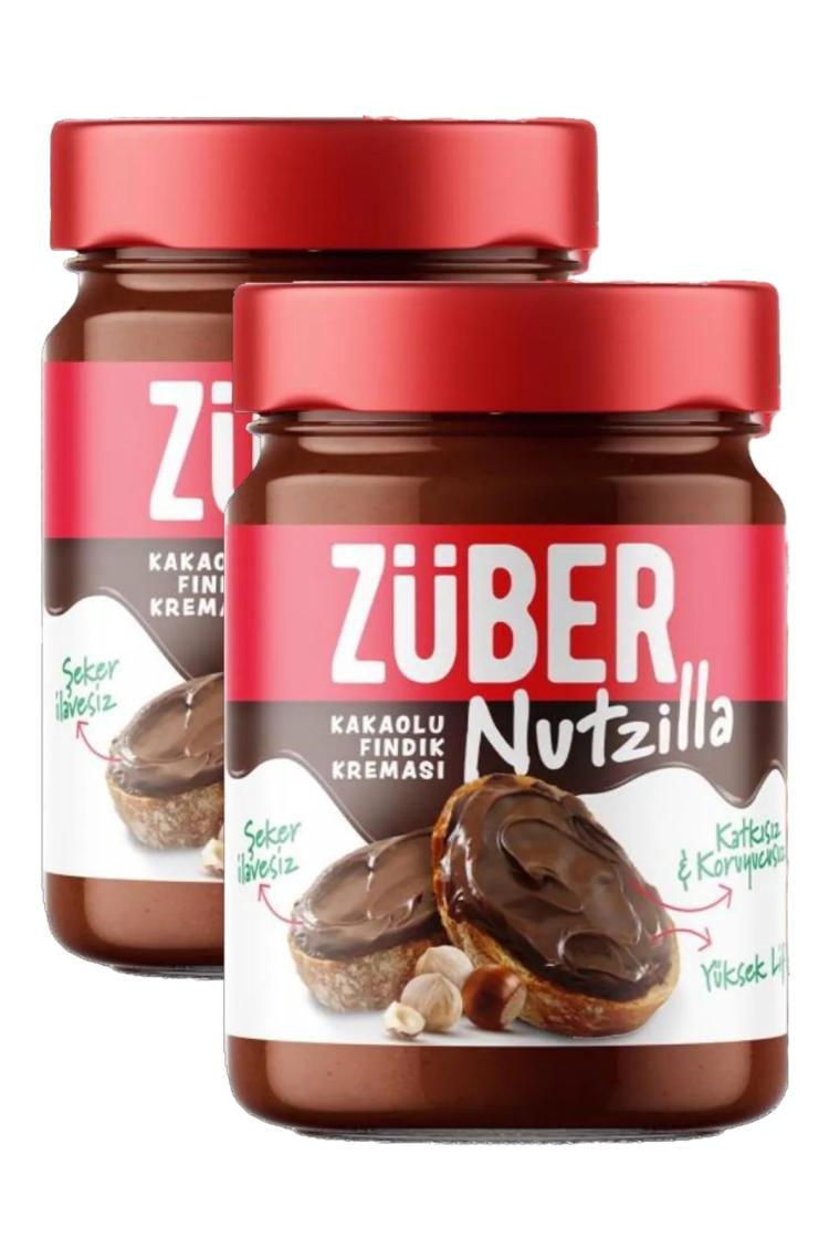 Züber Fındık Kreması Kakaolu 315G x 2 Adet