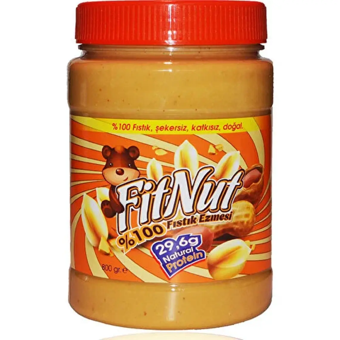 Fitnut Doğal Fıstık Ezmesi 800 gr