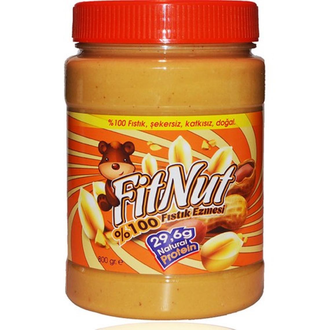 Fitnut Doğal Fıstık Ezmesi 800 gr
