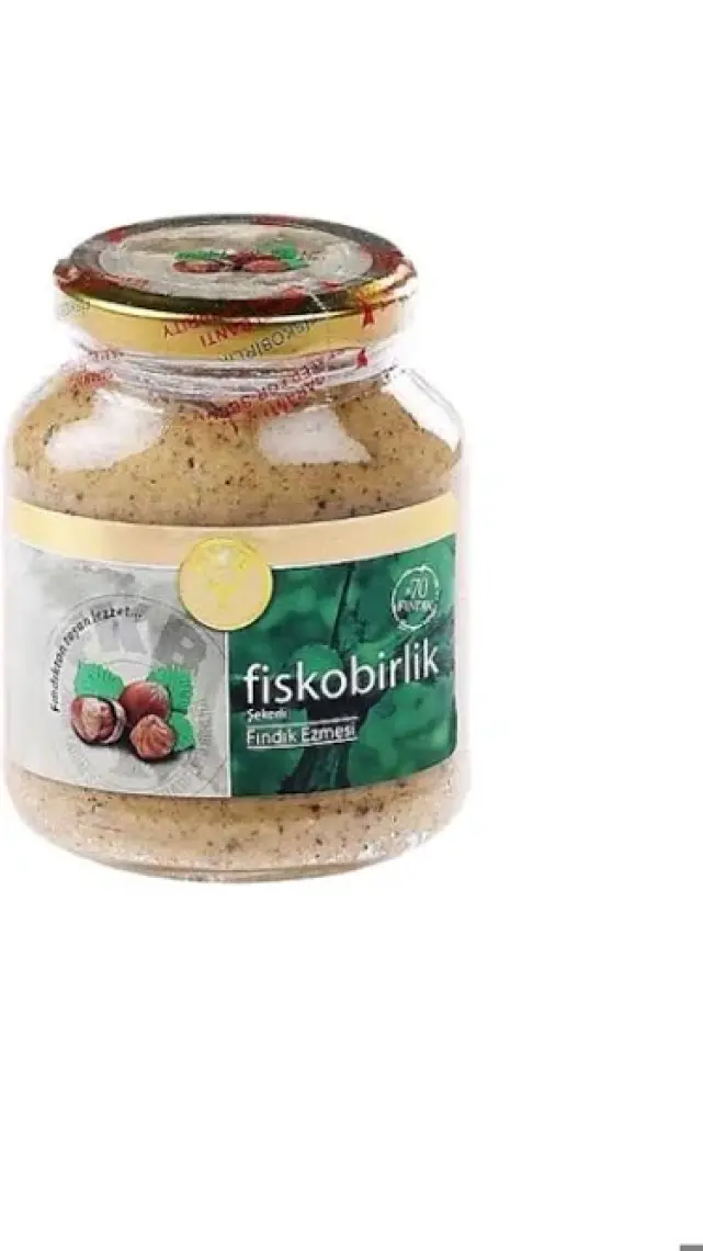 Fiskobirlik Fındık Ezmesi Cam Kavanoz 300GR