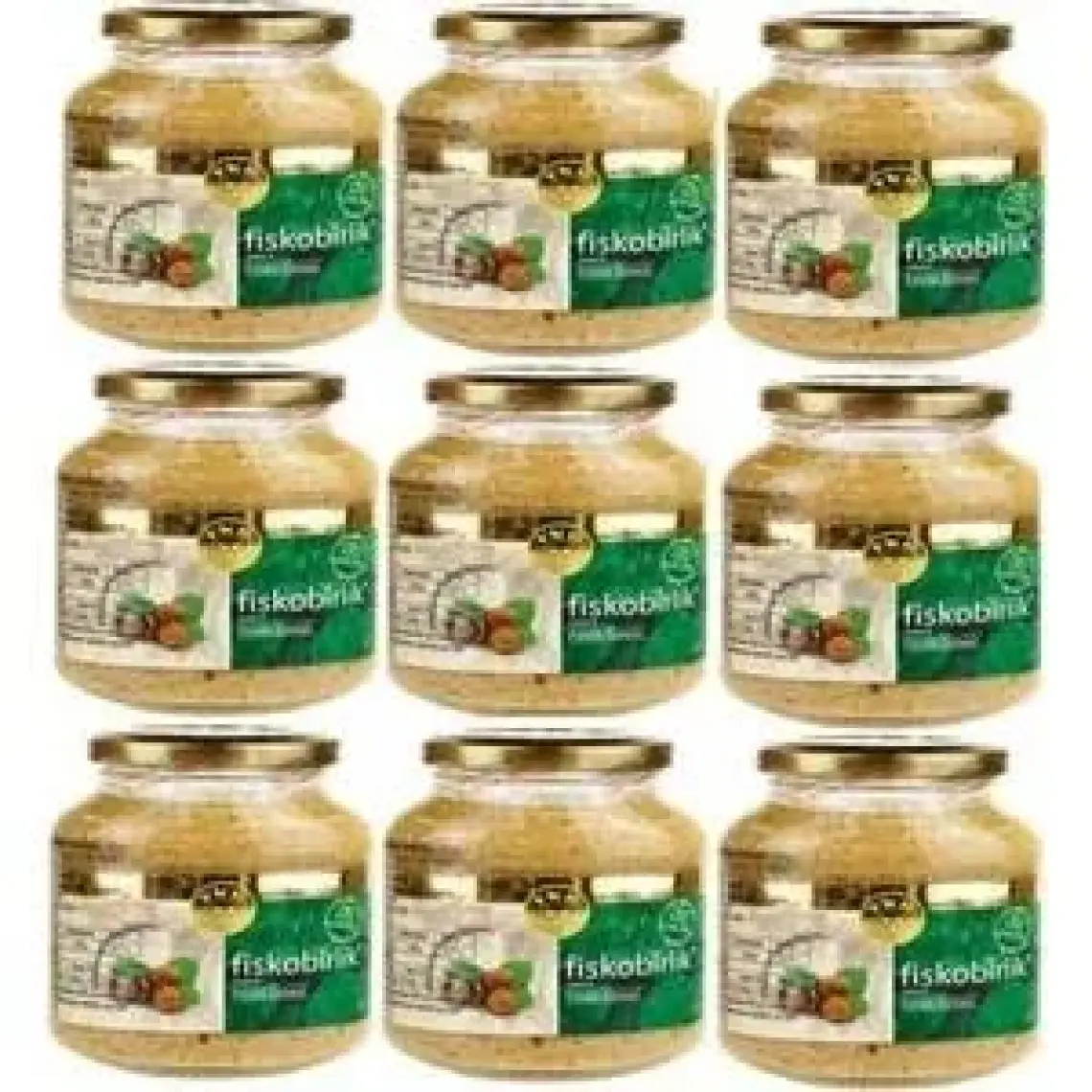 Fiskobirlik Fındık Ezmesi Cam Kavanoz 300GR