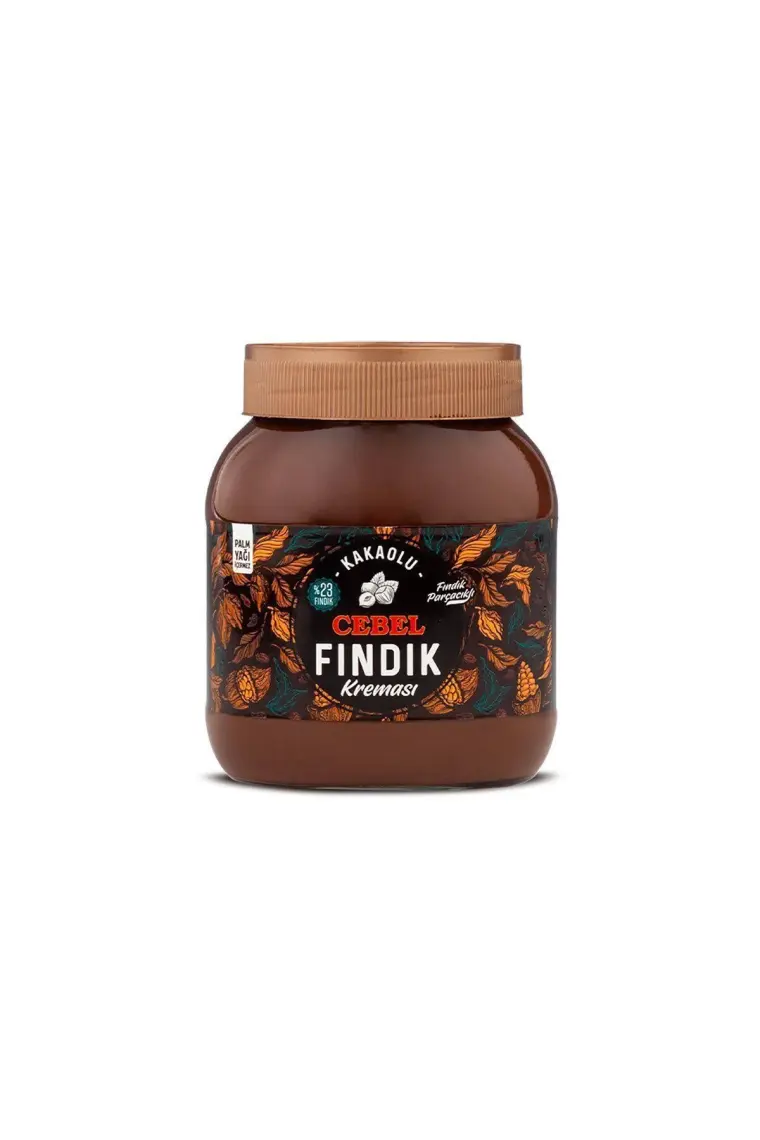 Cebel Fındık Parçacıklı Kakaolu Fındık Kreması 700 gr Kav. % 23