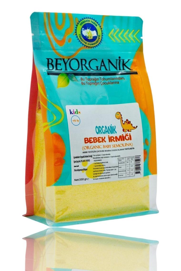 Organik Bebek Irmiği 350gr Bebek Ek Gıda 6 Ay