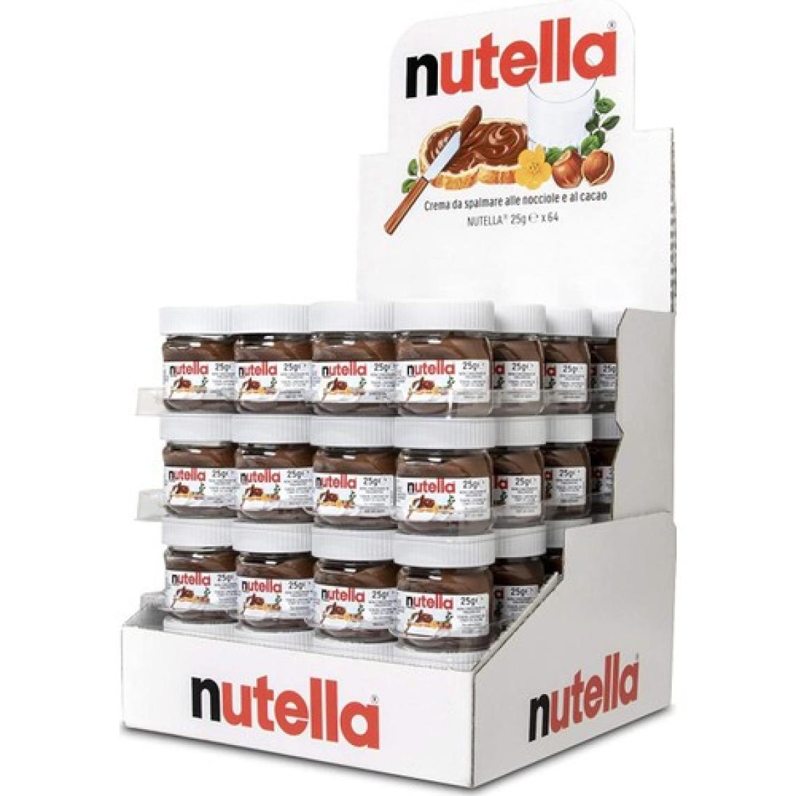 Nutella Mini Kakaolu Fındık Kreması 25 gr  1 Koli 64'lü