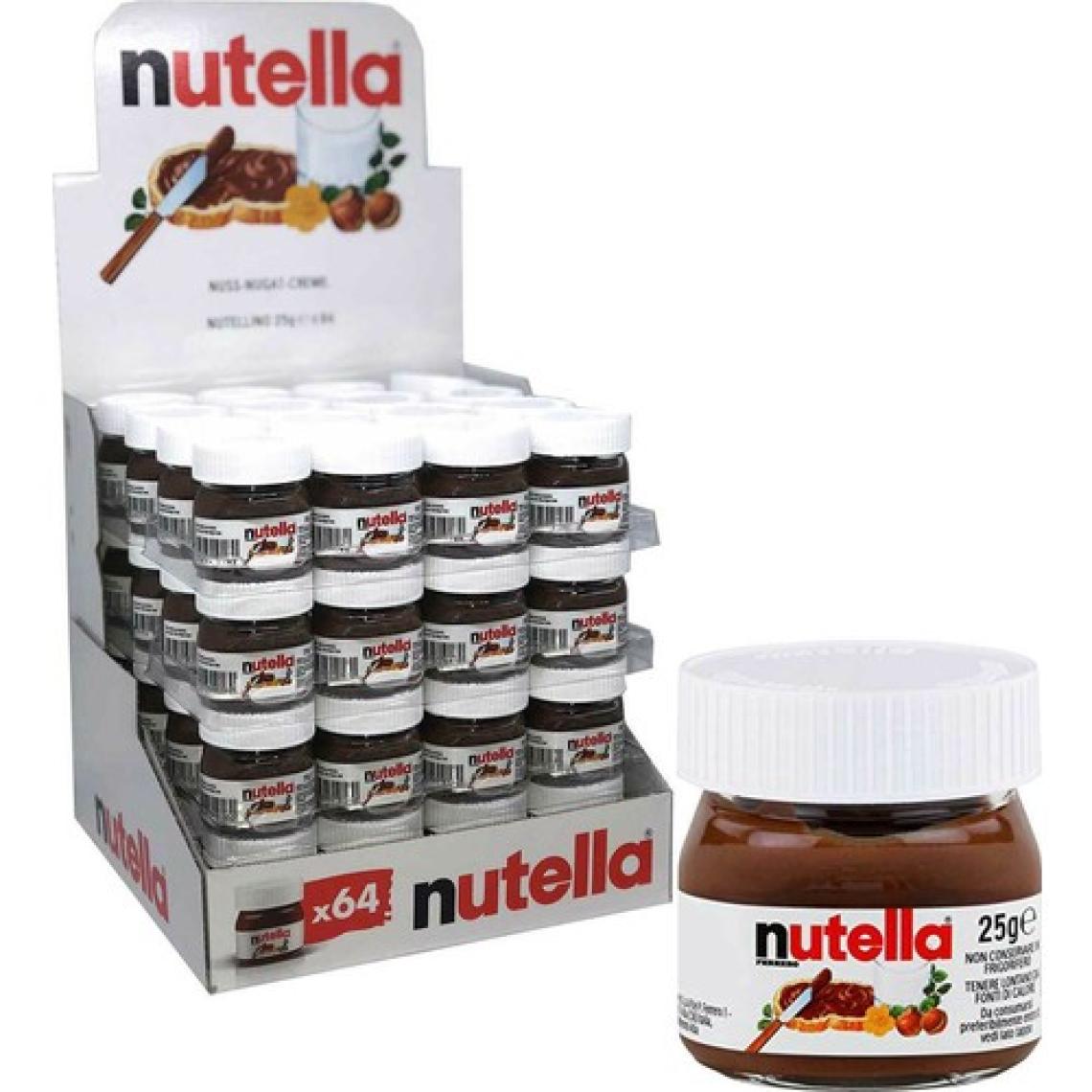 Nutella Mini Kakaolu Fındık Kreması 25 gr  1 Koli 64'lü