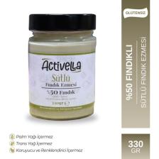 Activella Sütlü Fındık Ezmesi 330gr %50 Fındıklı
