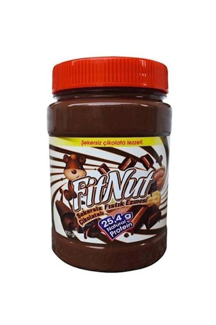 FitNut Şekersiz Çikolatalı Fıstık Ezmesi 800 gr