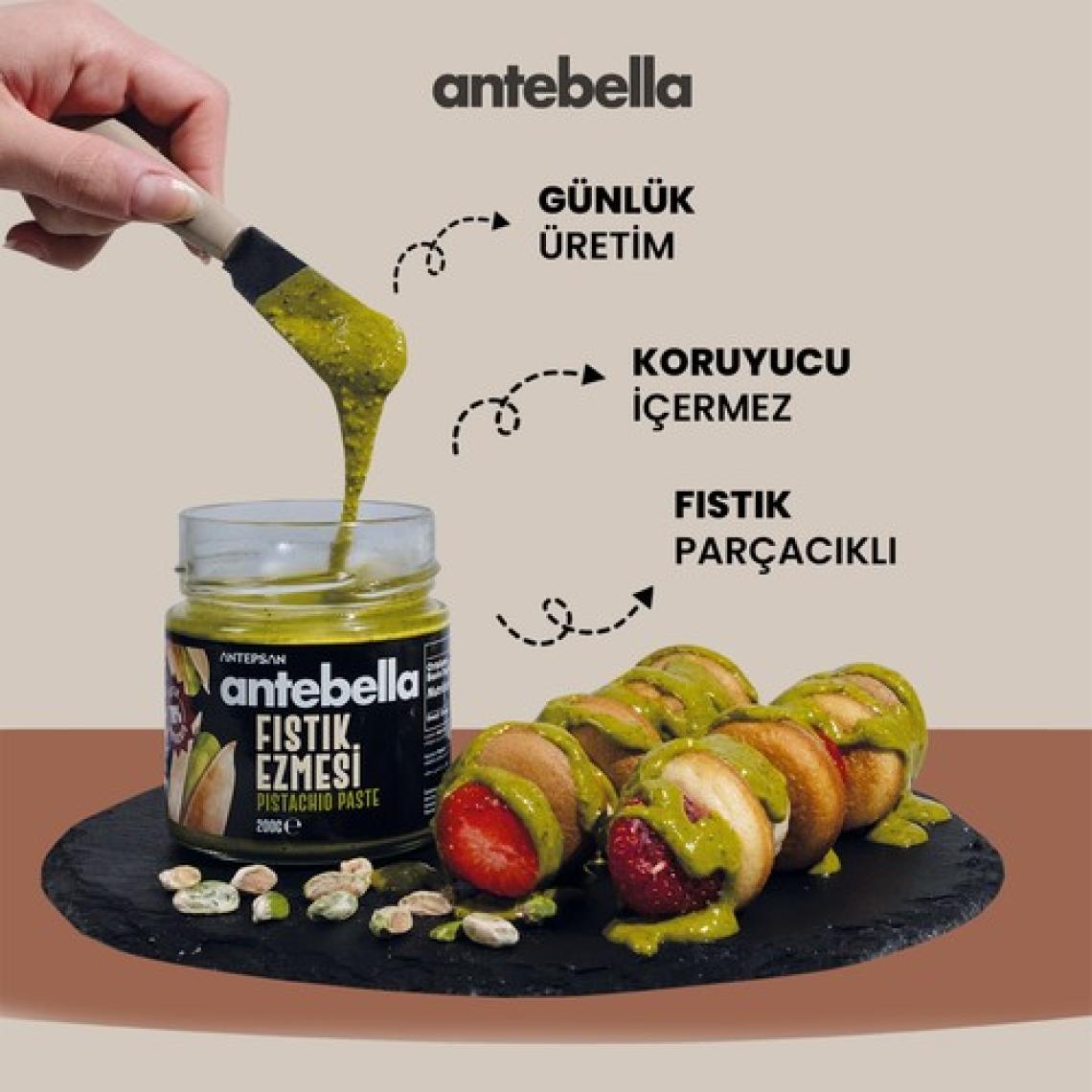 Antebella Antep Fıstık Ezmesi 200 g x 2