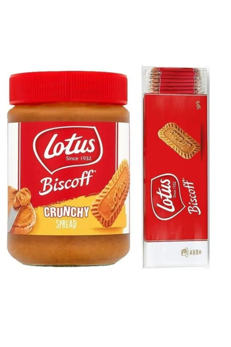 Lotus Biscoff Crunchy Sürülebilir Çıtır Parçacıklı Karamelize Bisküvi Ezmesi 380 gr