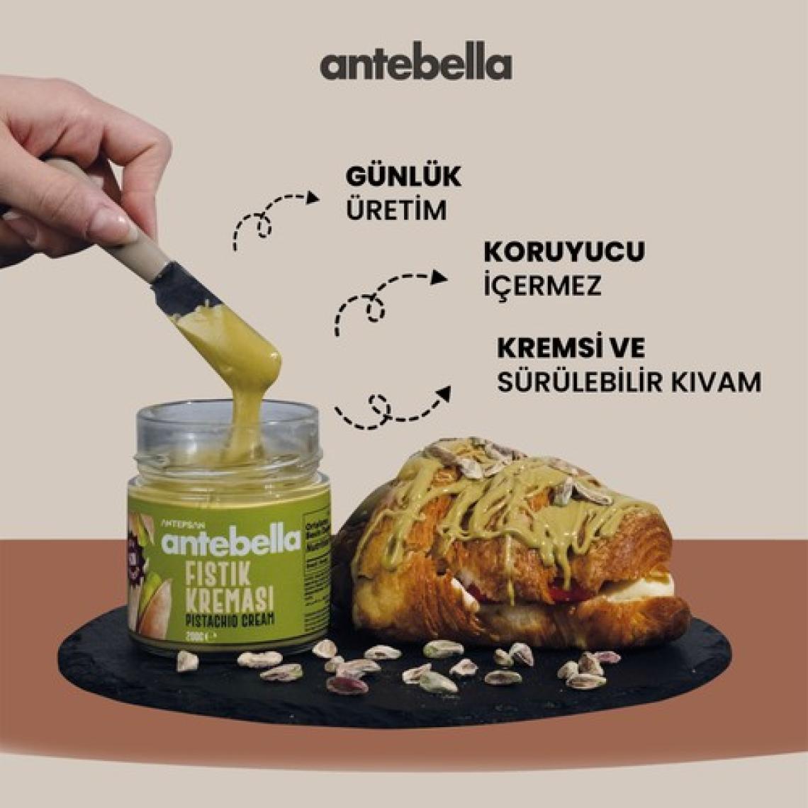 Antebella Antep Fıstık Kreması 200 g x 2