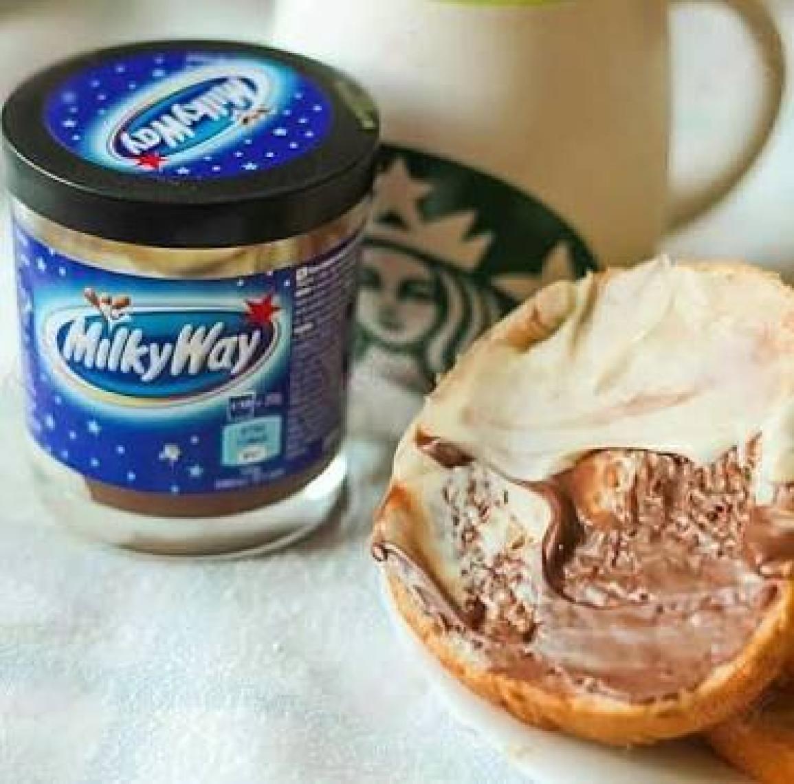 Milky Way  Sürülebilir Kahvaltılık Siyahbeyaz Çikolata 200 gr