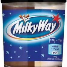 Milky Way  Sürülebilir Kahvaltılık Siyahbeyaz Çikolata 200 gr