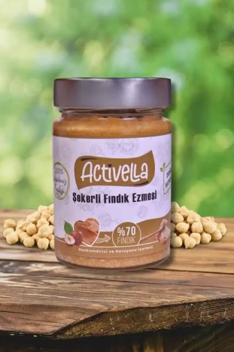 Activella Şekerli Fındık Ezmesi 320 gr %70 Fındıklı