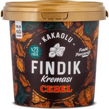 Cebel Fındık Parçacıklı Kakaolu Fındık Kreması 900 gr Kova % 23