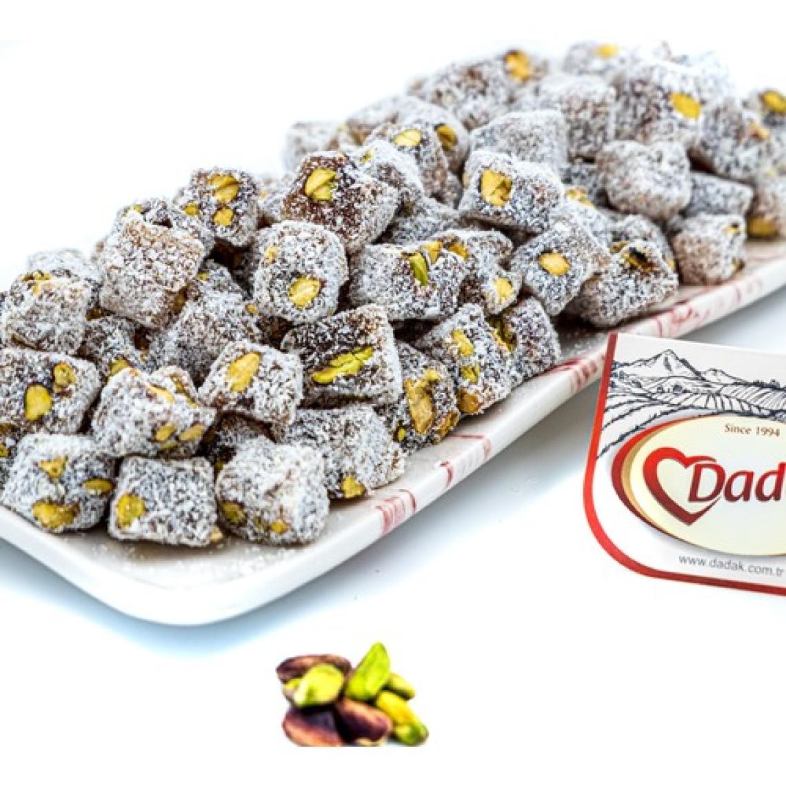 Dadak Çifte Kavrulmuş Antep Fıstıklı Mini Lokum 5 kg