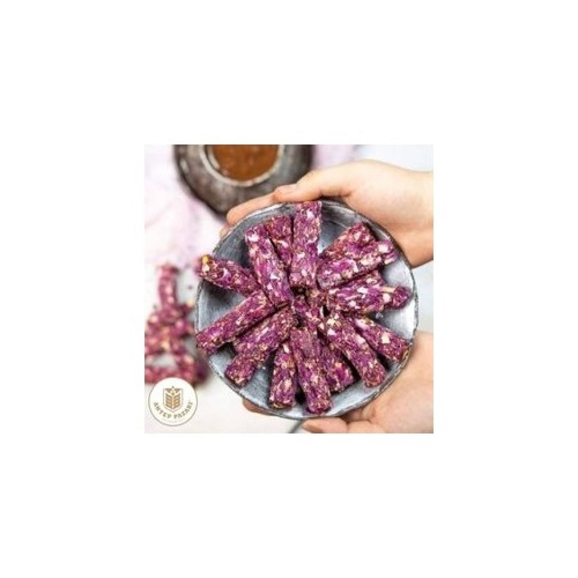 ANTEP PAZARI Gül Yapraklı Antep Fıstıklı Fitil Lokum 150 gr
