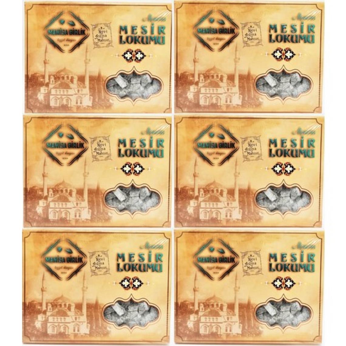 Manisa Birlik Manisa Mesir Macunu Lokumu [glikoz Içermez.] 6x300 gr