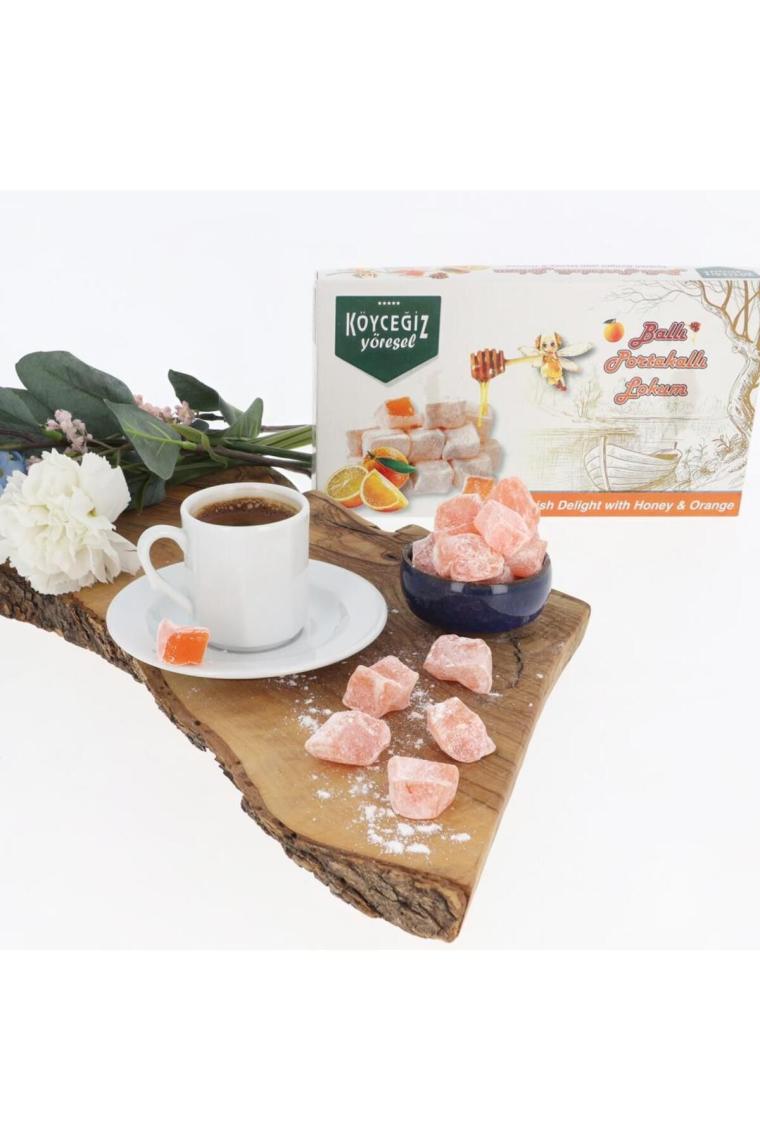 Köyceğiz Yöresel Ballı Portakallı Lokum 500 G