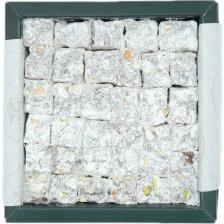 ANTEP PAZARI Lokum-Çifte Kavrulmuş Antep Fıstıklı Duble Lokum-(Hediyelik)-275 GR