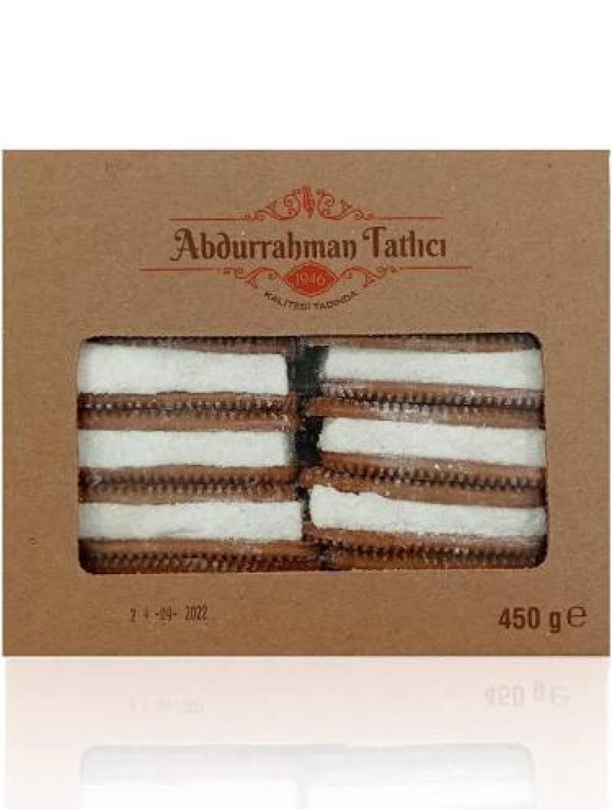 Abdurrahman Tatlıcı Bisküvili Lokum 450 gr