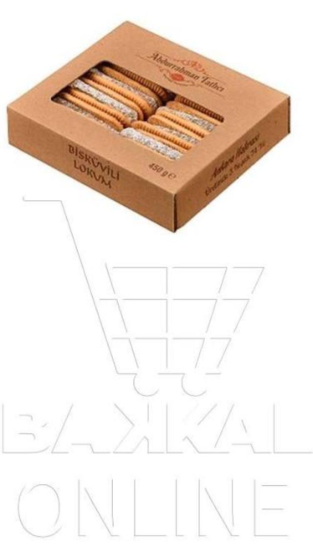 Abdurrahman Tatlıcı Bisküvili Lokum 450 gr