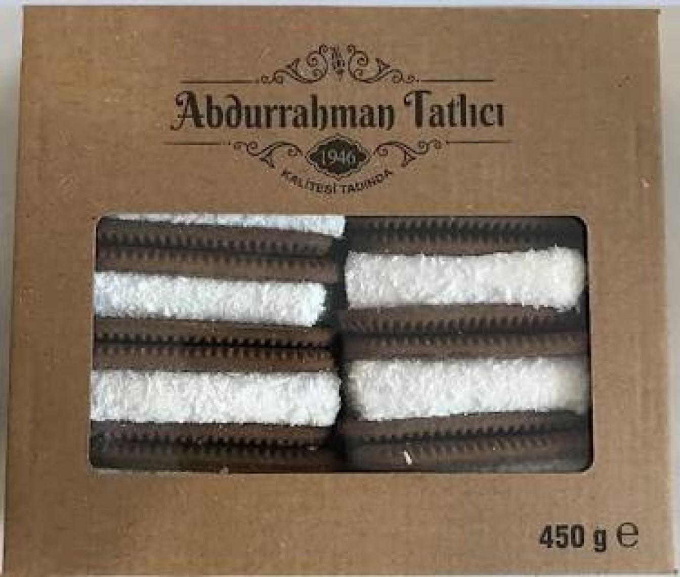 Abdurrahman Tatlıcı Bisküvili Lokum 450 gr