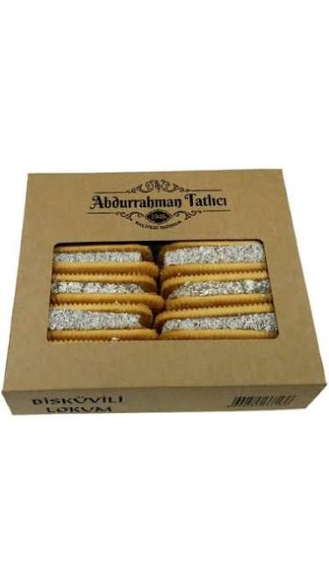 Abdurrahman Tatlıcı Bisküvili Lokum 450 gr