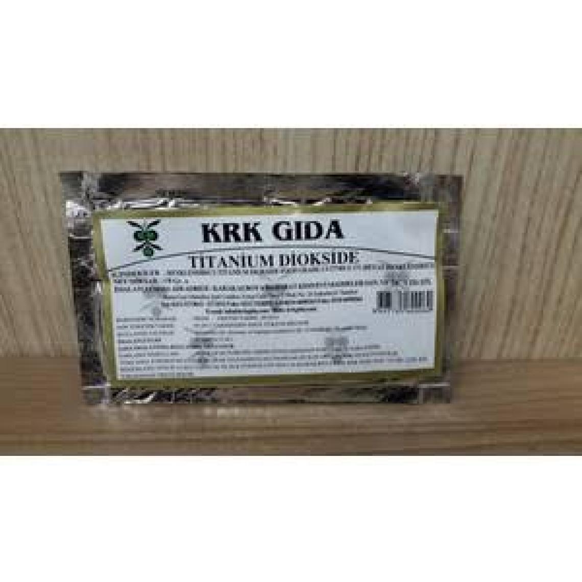 Krk Beyaz Renk Toz Gıda Boyası 9 Gr