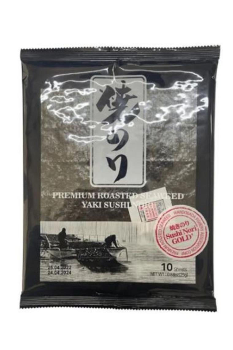 Sea Food Yaki Sushi Nori Yosunu 50 Yaprak 140g