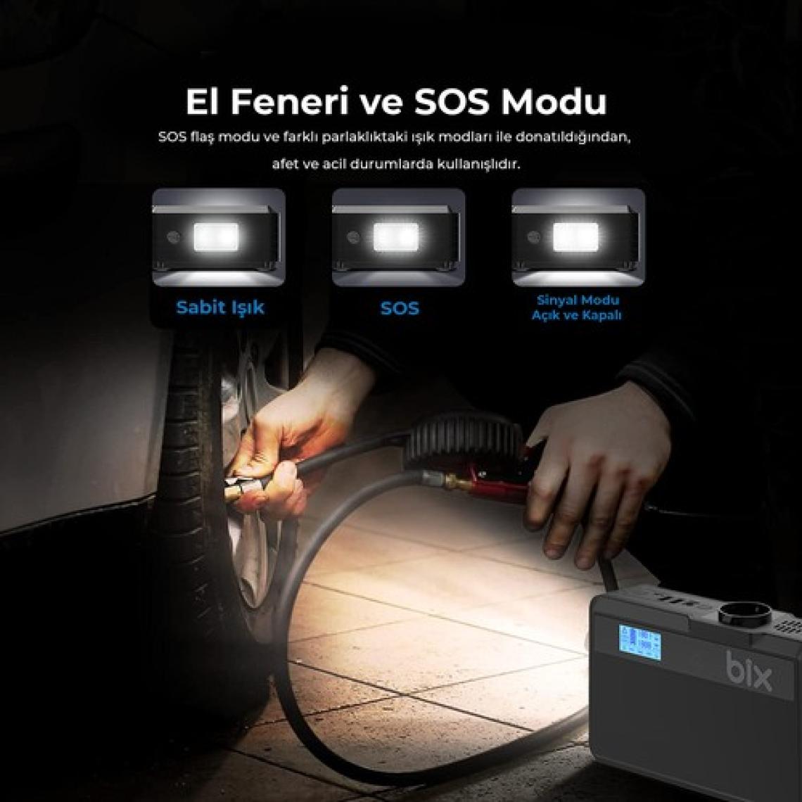 Bix PB401 40000MAH 230V 100W Ac Priz, 2*usb-A, 60W Type-C Giriş ve Çıkış Özellikli Hızlı Şarj Teknolojisine Sahip Taşınabilir Şarj Cihazı