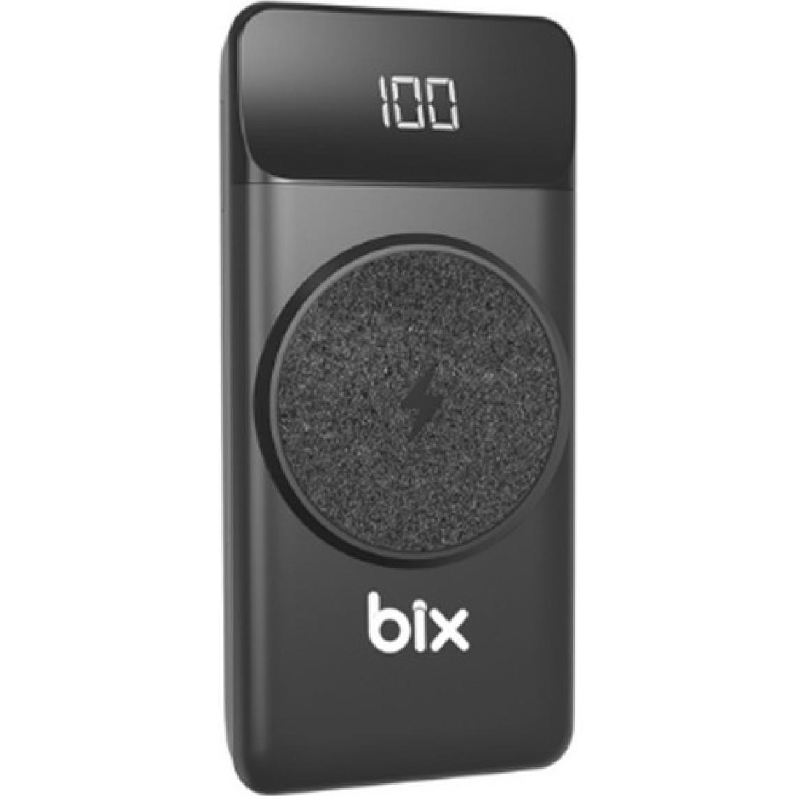 Bix PB102 Stand Özellikli Led Göstergeli 10000 mAh Kablosuz + 2 Portlu MagSafe Uyumlu Powerbank