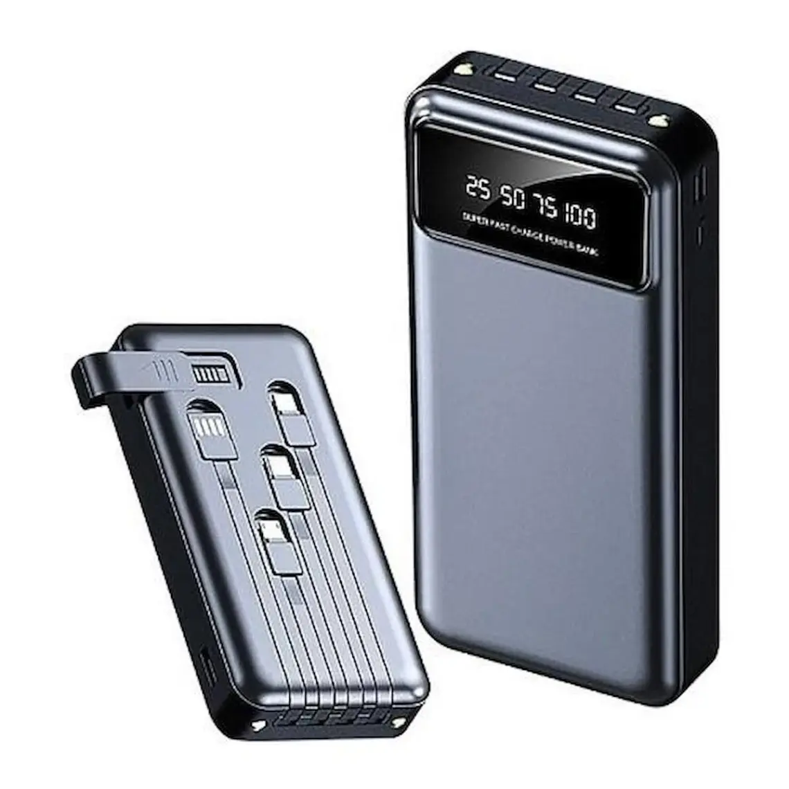 Sunix PB-41 Powerbank Dahili Kablolu 24000 Mah