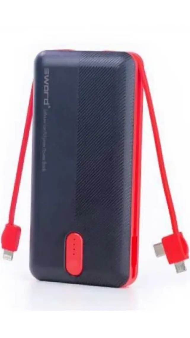 Sword 20000 mAh Kendinden Kablolu Powerbank
