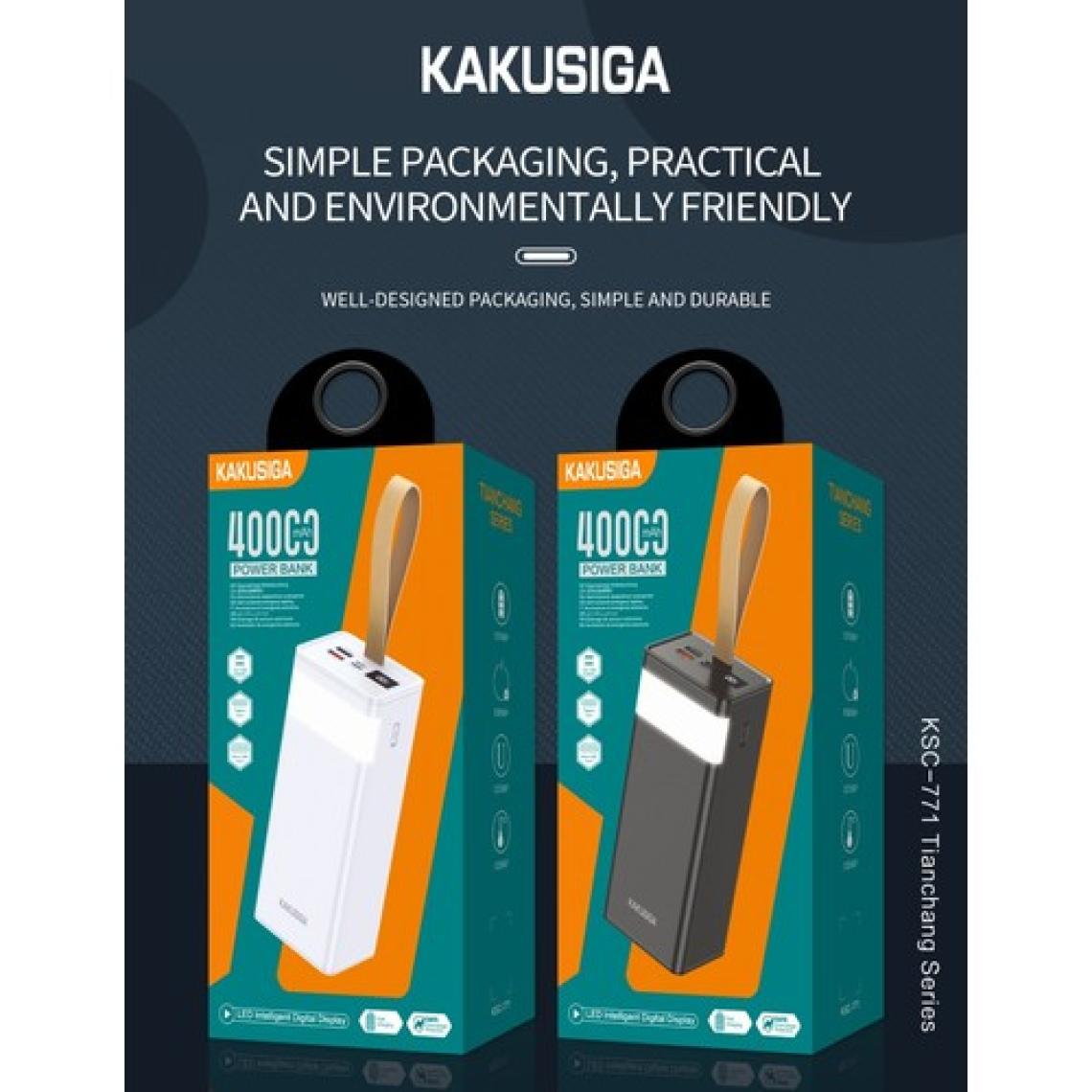 Akfa 40000 Mah 3 Portlu Powerbank  Taşınabilir Şarj Cihazı