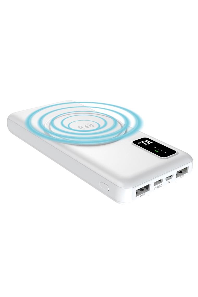 Intouch Prime Wireless Beyaz 10000 mAh Powerbank