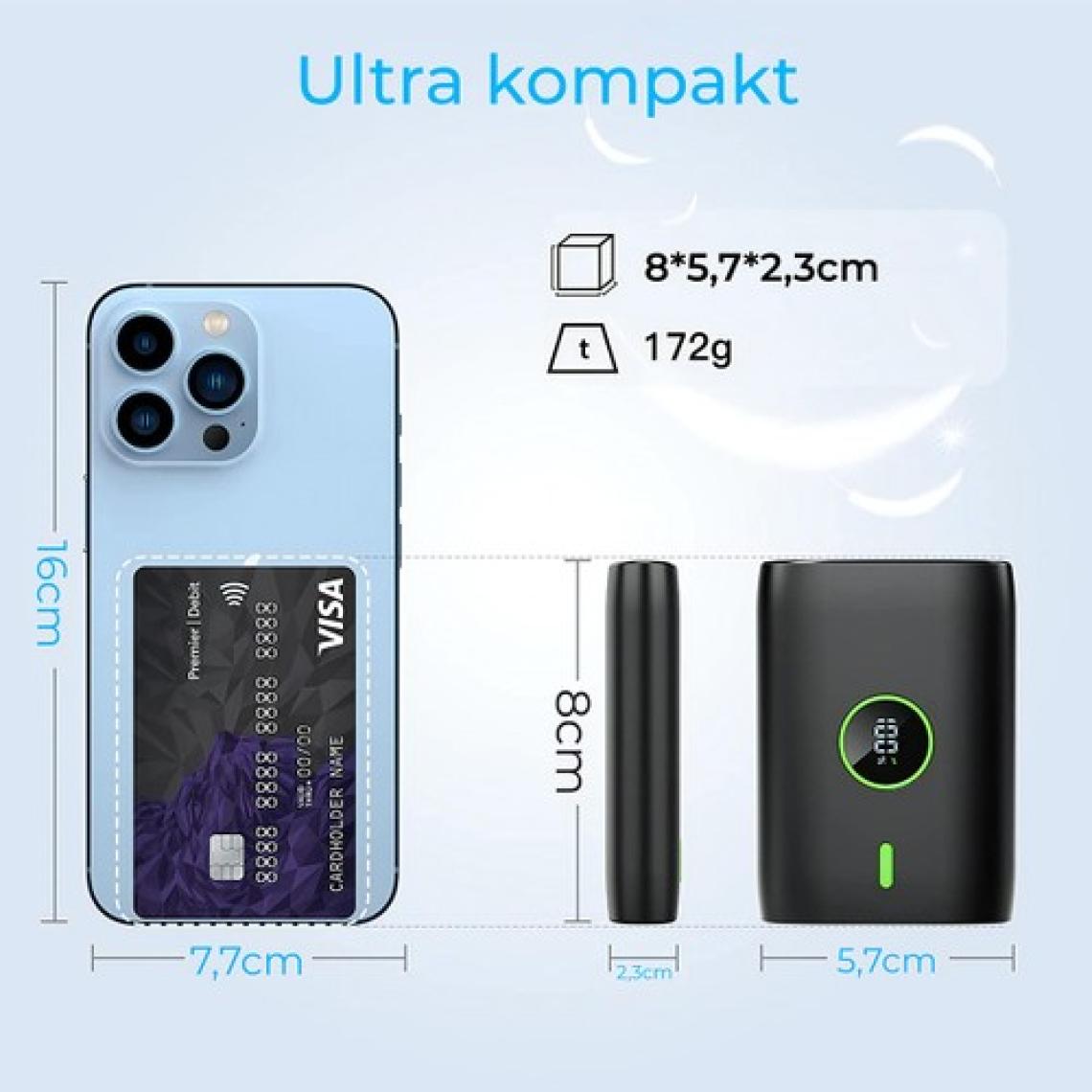 Woyax by Deji Powerbank Hızlı 10000mah 22.5w Taşınabilir Şarj Cihazı - Beyaz