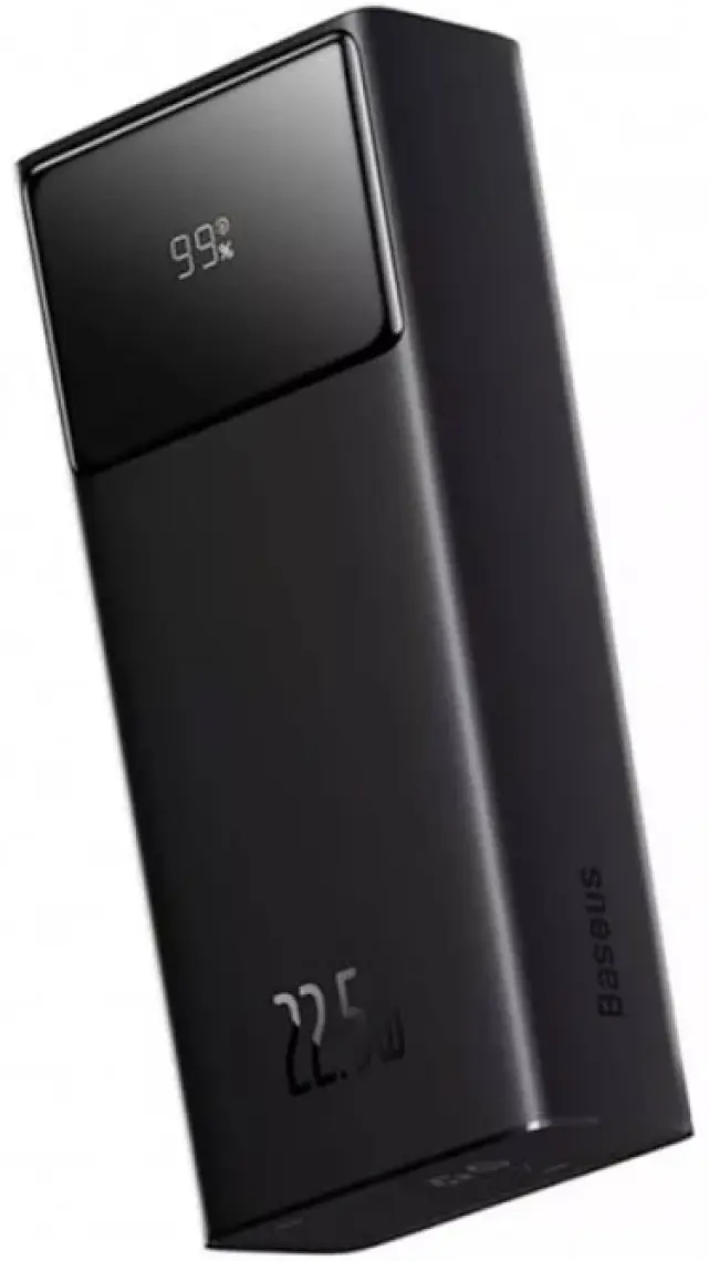 Baseus Star-Lord 22.5W 20.000 mAh Dijital Ekranlı Powerbank Siyah