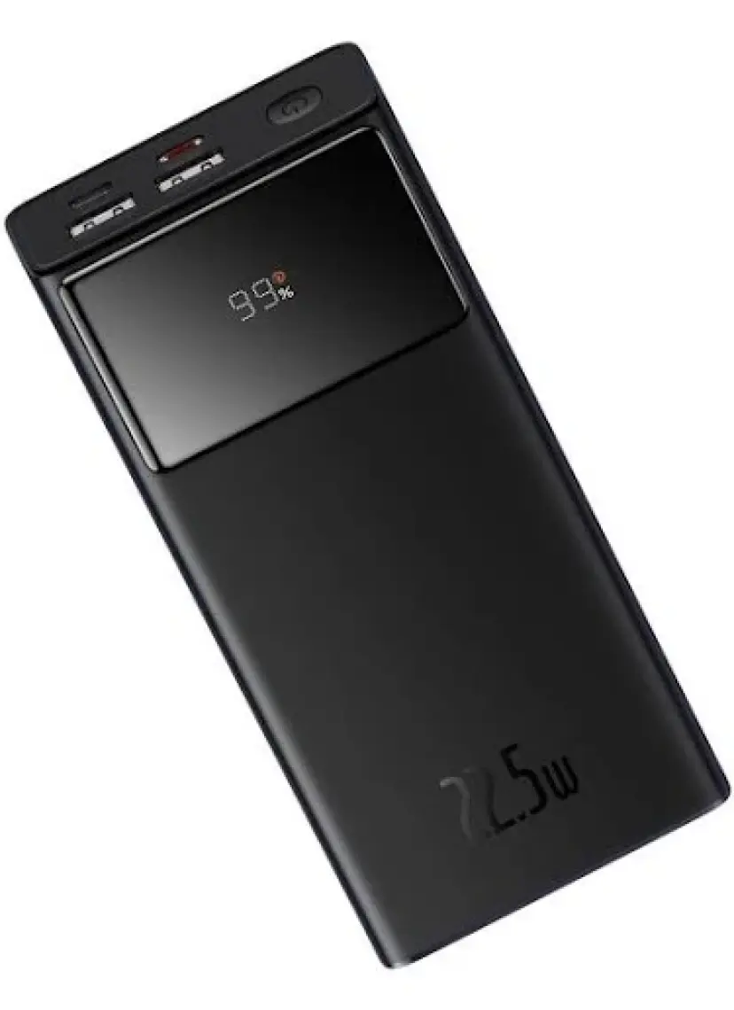 Baseus Star-Lord 22.5W 20.000 mAh Dijital Ekranlı Powerbank Siyah