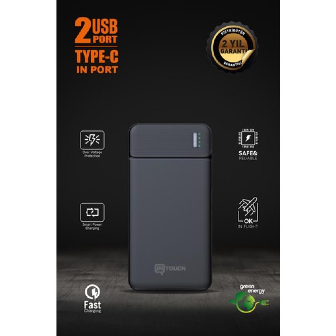 Intouch Max-In Slim 10.000 Mah Powerbank
