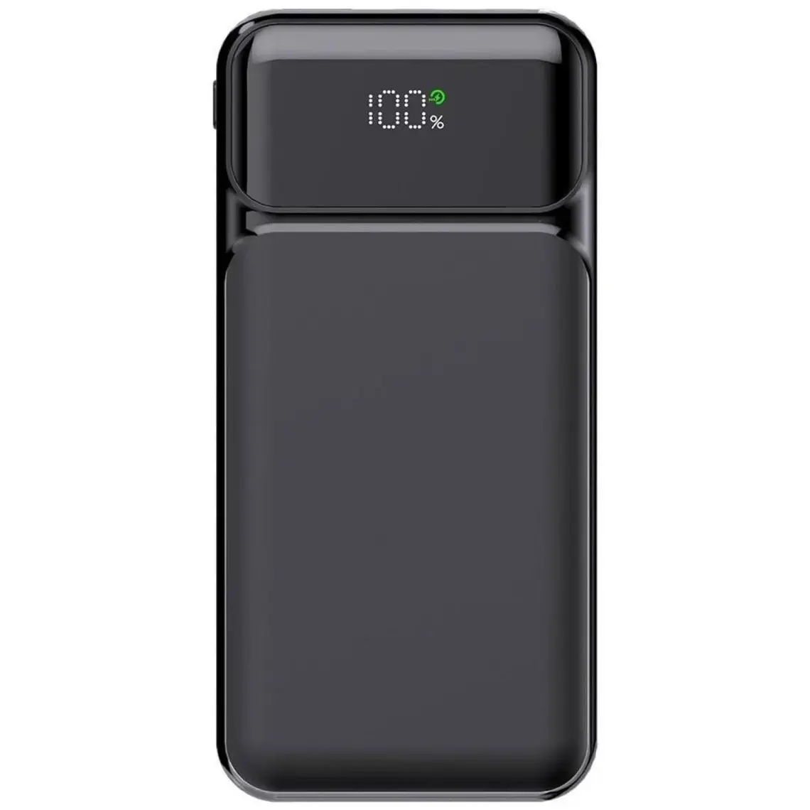 Powerboost Nıght 125B 10000MAH PD20W HSC22.5W Dahili Kablolu LCD Siyah Taşınabilir Şarj Cihazı Powerbank