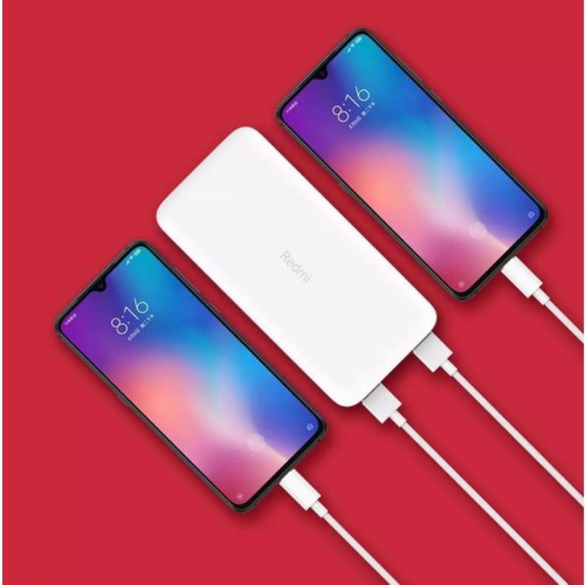 Xiaomi Redmi PB200LZM Hızlı Şarj Beyaz 20000 mAh Powerbank