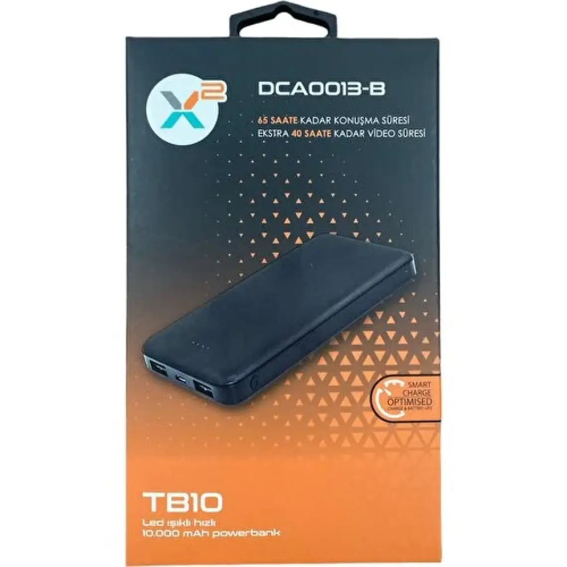Dexim DCA0013-B 10000 mAh Slim Taşınabilir Şarj Cihazı Siyah
