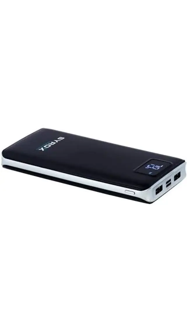 Syrox 20000 mAh Dijital Ekranlı PowerBank Siyah -PB107