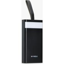 Syrox PB115 30000 mAh LED Göstergeli Powerbank Siyah