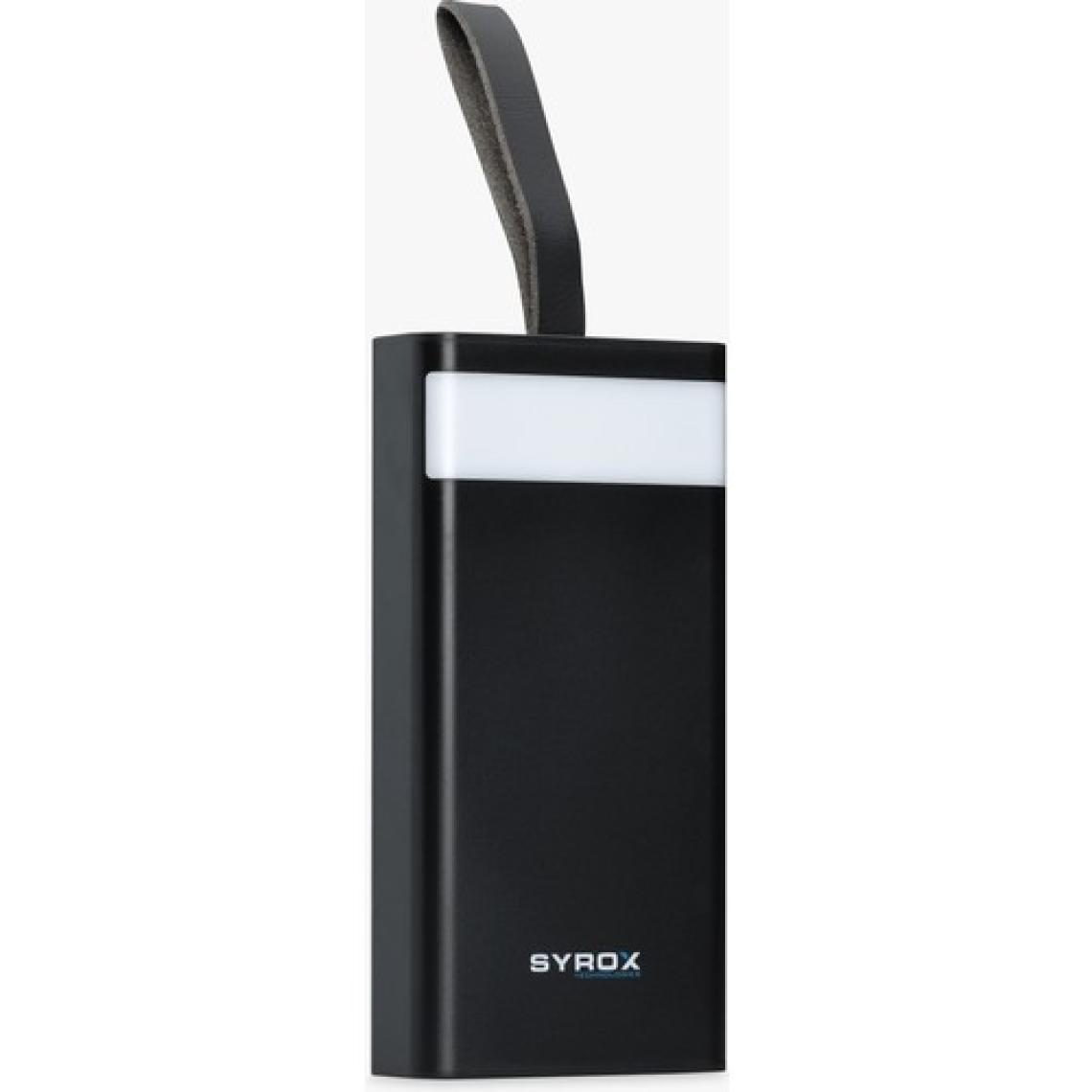 Syrox PB115 30000 mAh LED Göstergeli Powerbank Siyah
